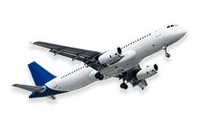 Airplane flying towards Purandar Airport